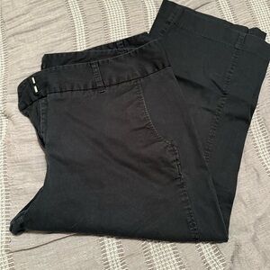 Black dress capris